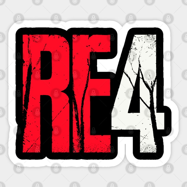 Re4 Remake Symbol Sticker by Masterpopmind